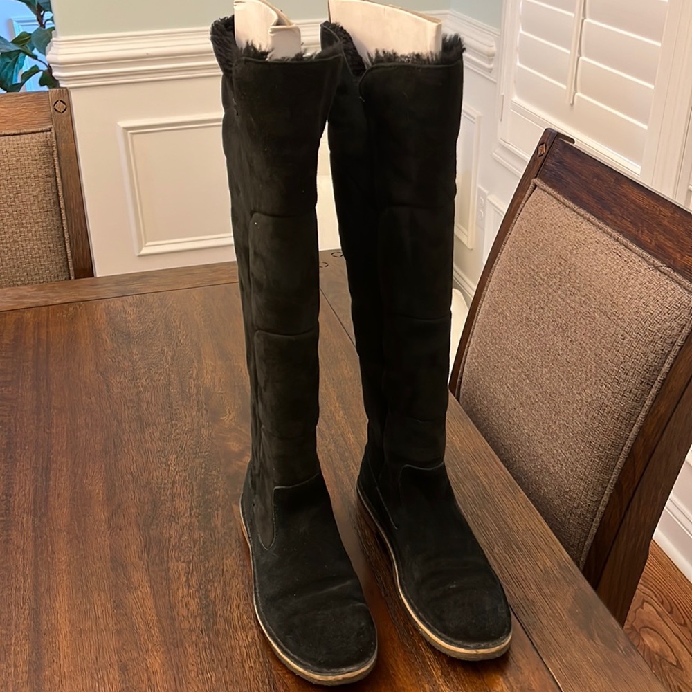 Ugg Samantha Black Boots Size 7